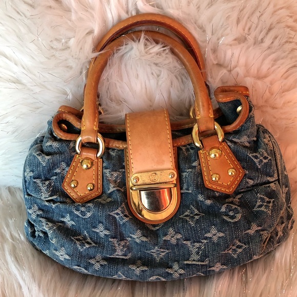 Louis Vuitton Handbags - 💯% Authentic Louis Vuitton Monogram Denim Pleaty